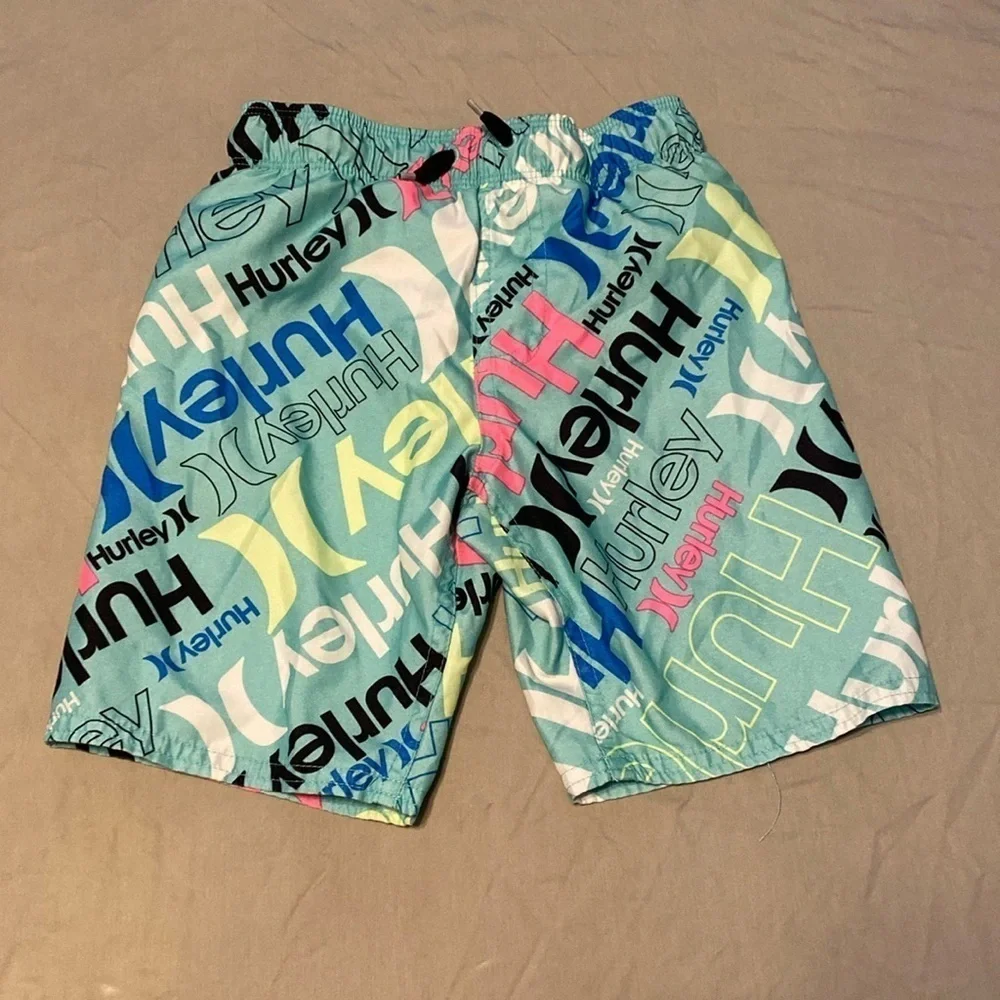 Hurley boys size 6 swim trunks